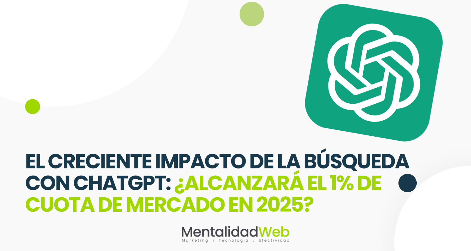 El Creciente Impacto de la Búsqueda con ChatGPT: ¿Alcanzará el 1% de Cuota de Mercado en 2025?